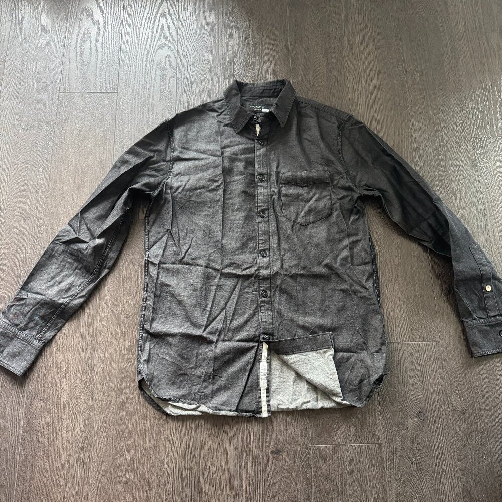 rag & bone rag and bone long sleeve button up shirt size small